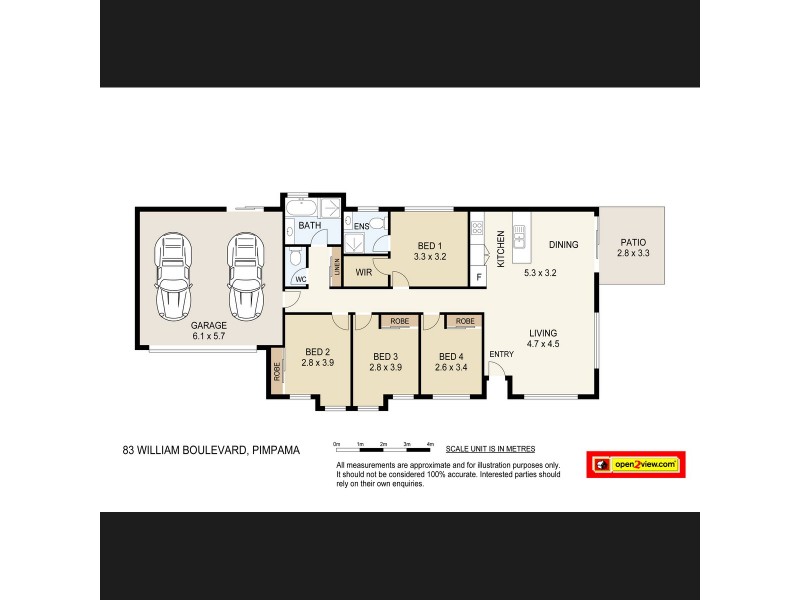 83 William Boulevard, Pimpama QLD 4209 Floorplan