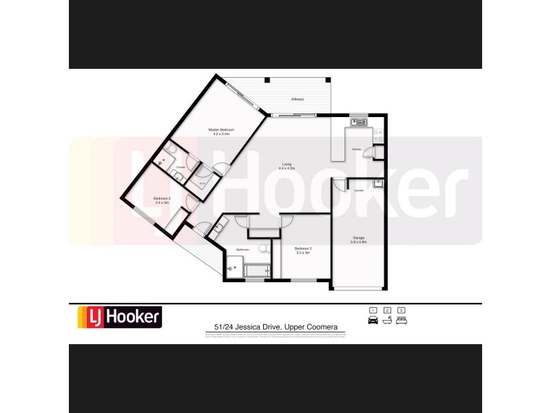 51/24 Jessica Drive, Upper Coomera QLD 4209 Floorplan