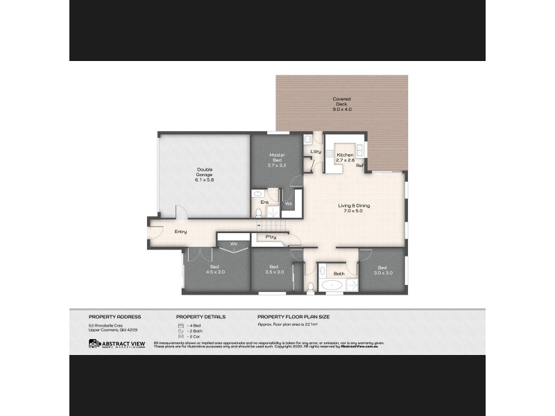 52 Annabelle Crescent, Upper Coomera QLD 4209 Floorplan