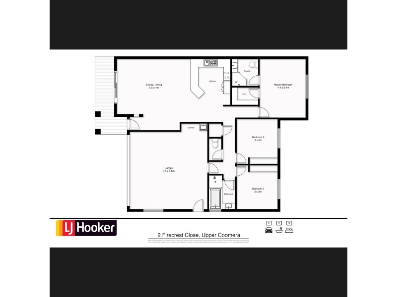 2 Firecrest Close, Upper Coomera QLD 4209 Floorplan