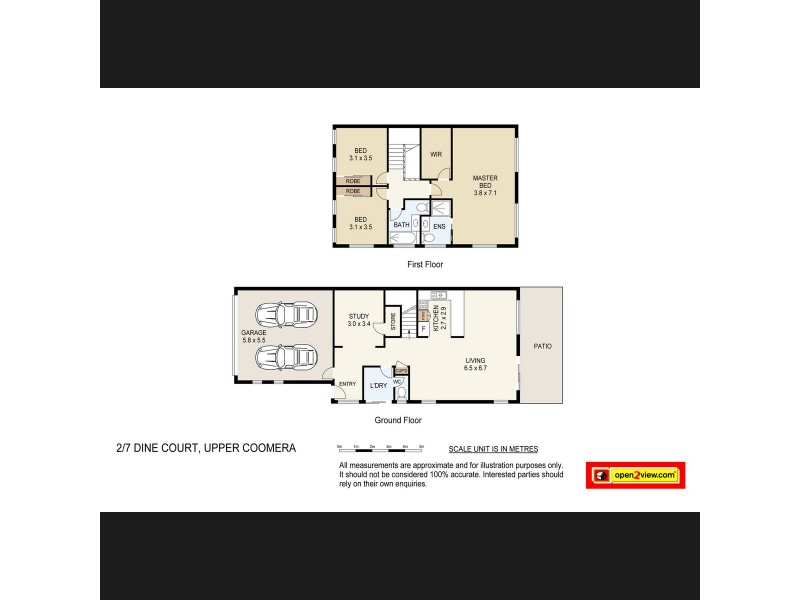 2/7 Dine Court, Upper Coomera QLD 4209 Floorplan