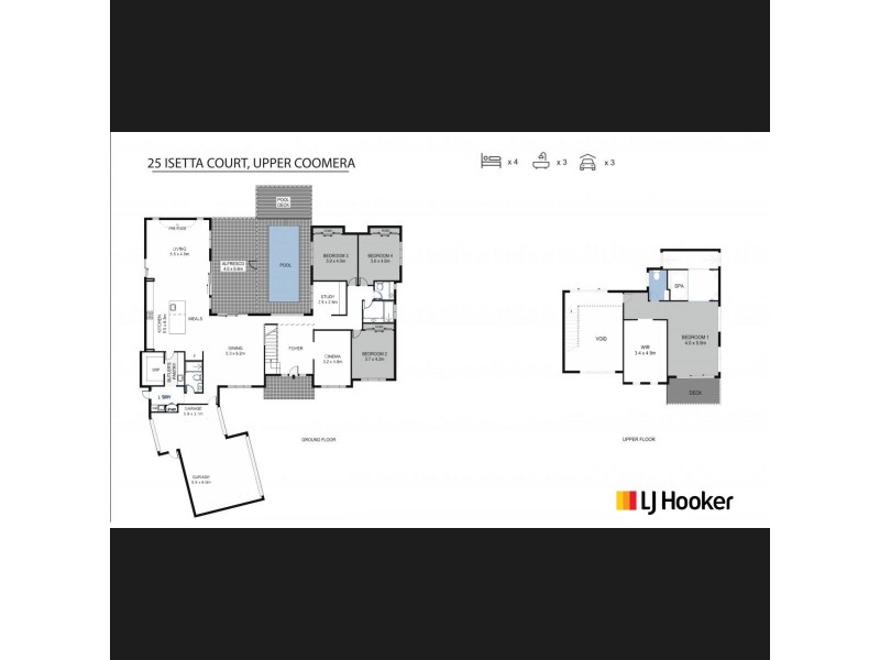 25 Isetta Court, Upper Coomera QLD 4209 Floorplan
