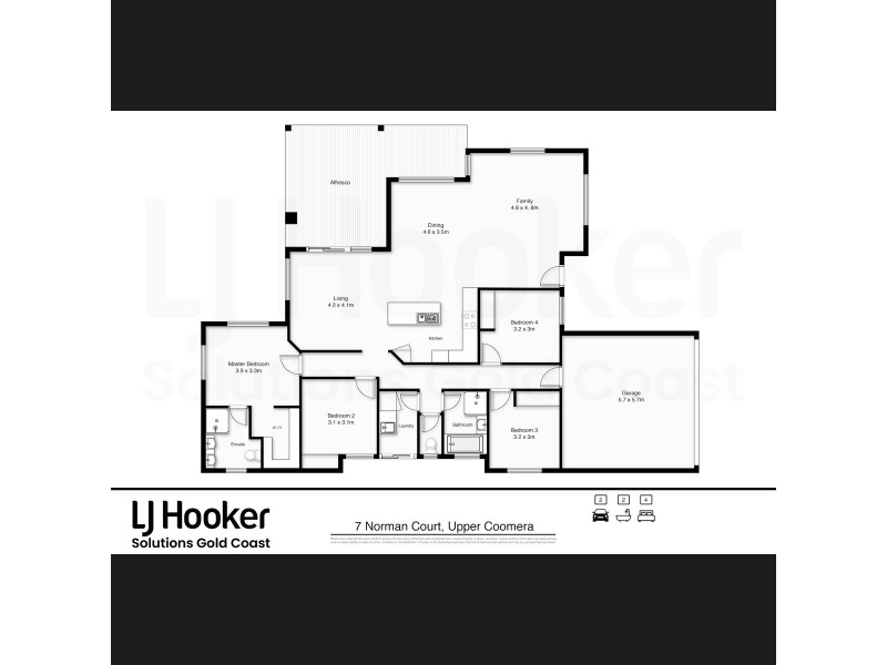 7 Norman Court, Upper Coomera QLD 4209 Floorplan