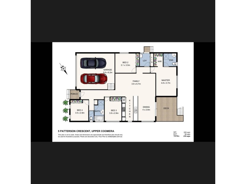 5 Patterson Court, Upper Coomera QLD 4209 Floorplan