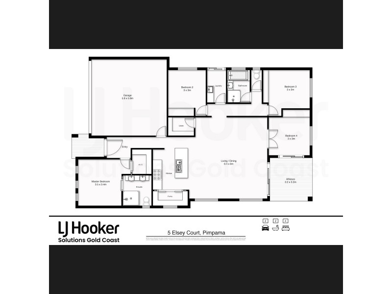 5 Elsey Court, Pimpama QLD 4209 Floorplan
