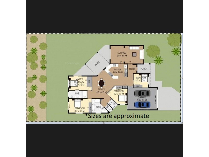 7 Bluefen Court, Upper Coomera QLD 4209 Floorplan