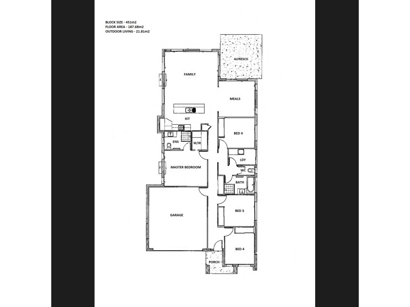 27 Greenwich Avenue, Pimpama QLD 4209 Floorplan