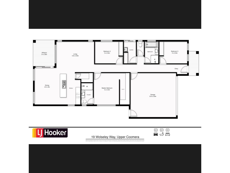 19 Wolseley Way, Upper Coomera QLD 4209 Floorplan