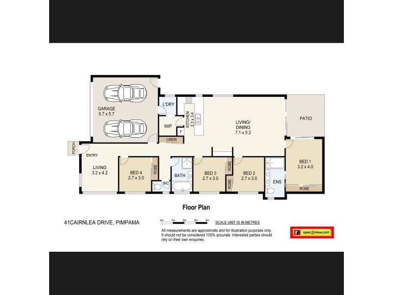 41 Cairnlea Drive, Pimpama QLD 4209 Floorplan