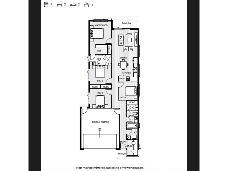 Lot 45/Botanica E Bayers Road, Logan Central QLD 4114 Floorplan