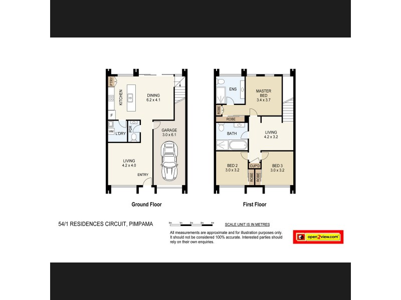 54/1 Residences Circuit, Pimpama QLD 4209 Floorplan