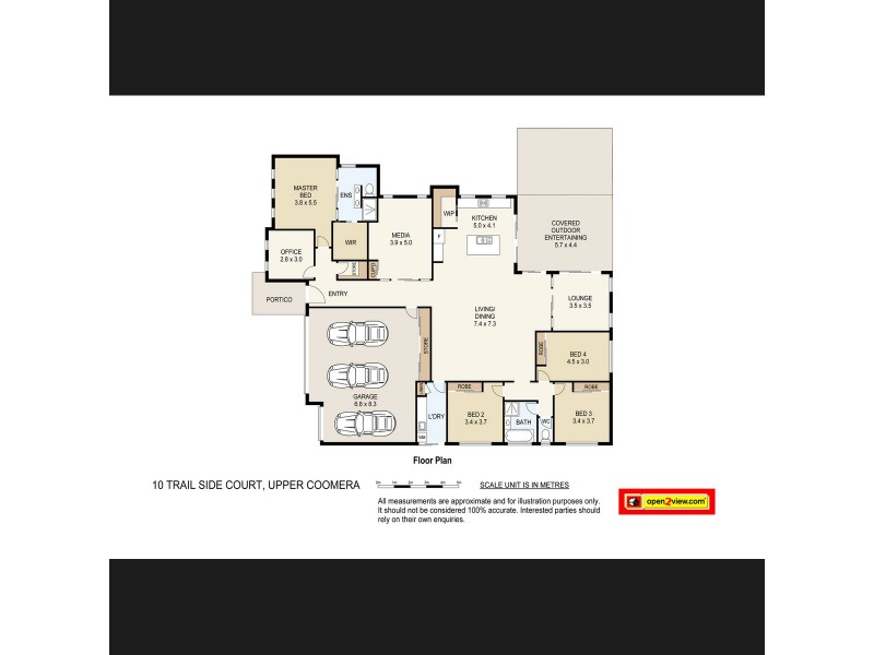 10 Trail Side Court, Upper Coomera QLD 4209 Floorplan