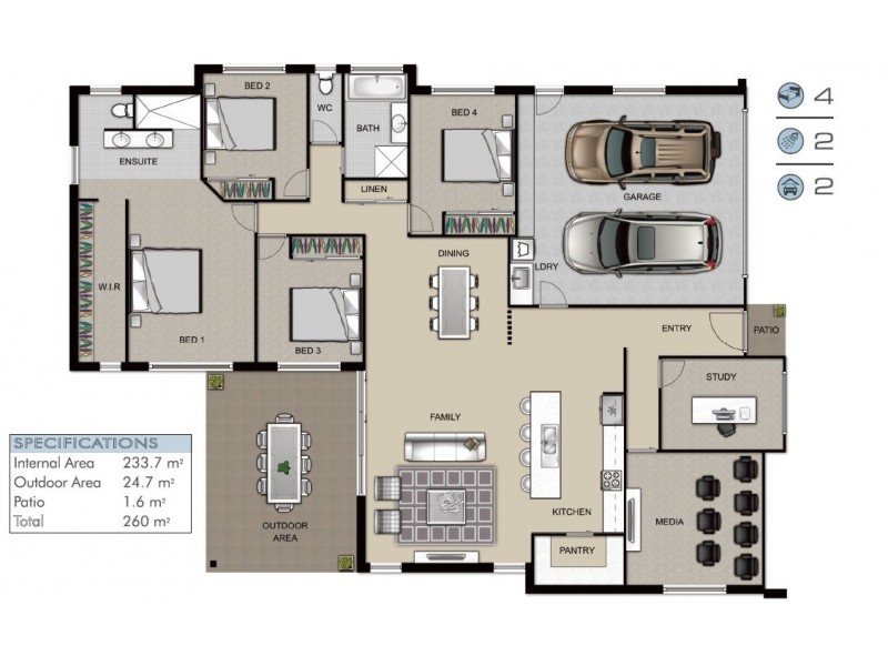 21 Palermo Avenue, Ashfield QLD 4670 Floorplan