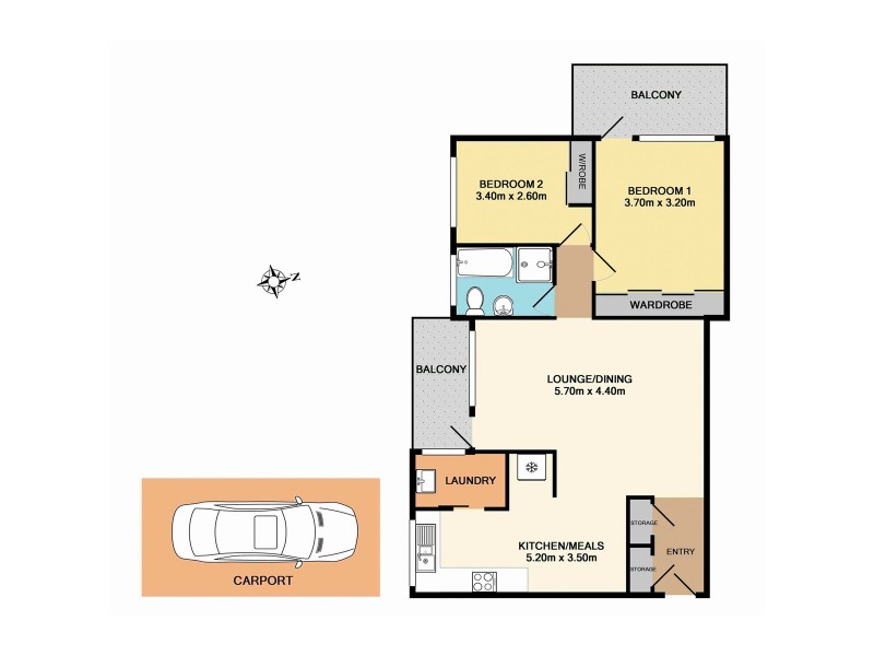 10/2A Yardley Avenue, Waitara NSW 2077 Floorplan