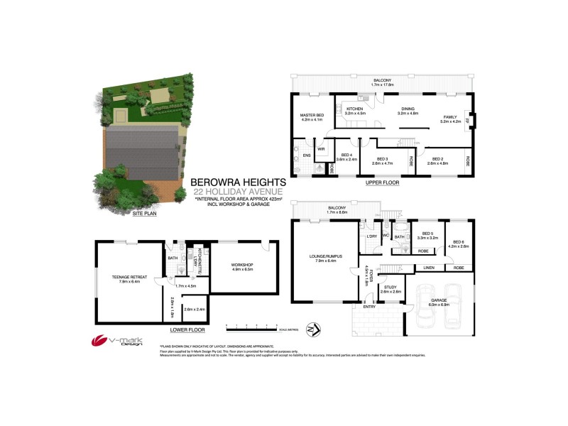 22 Holliday Avenue, Berowra Heights NSW 2082 Floorplan