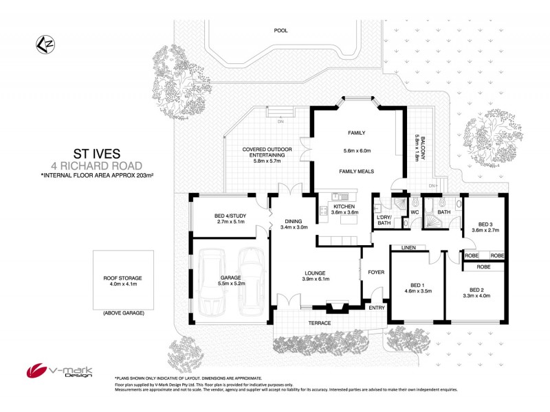 4 Richard Road, St Ives NSW 2075 Floorplan