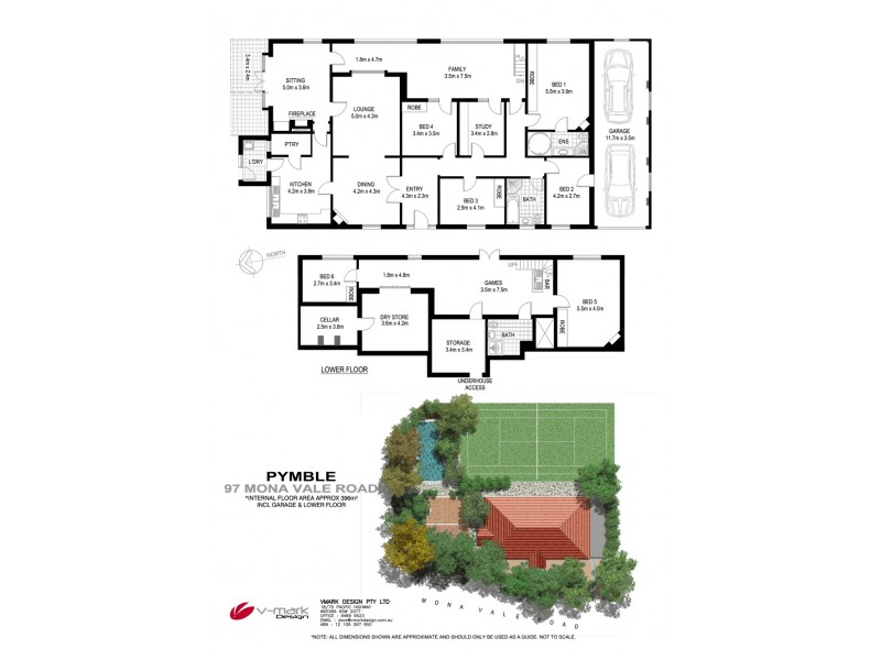 97 Mona Vale Road (Near Riddles Lane), Pymble NSW 2073 Floorplan
