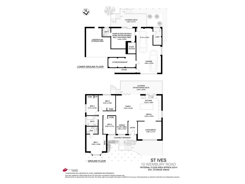 10 Wembury Road, St Ives NSW 2075 Floorplan
