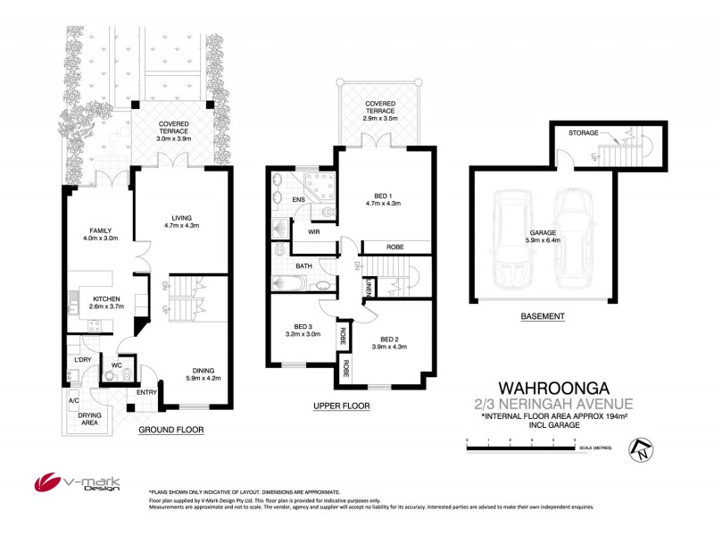 2/3 Neringah Avenue, Wahroonga NSW 2076 Floorplan