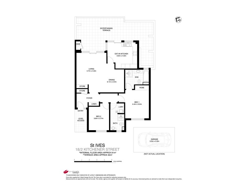 18/2 Kitchener Street, St Ives NSW 2075 Floorplan