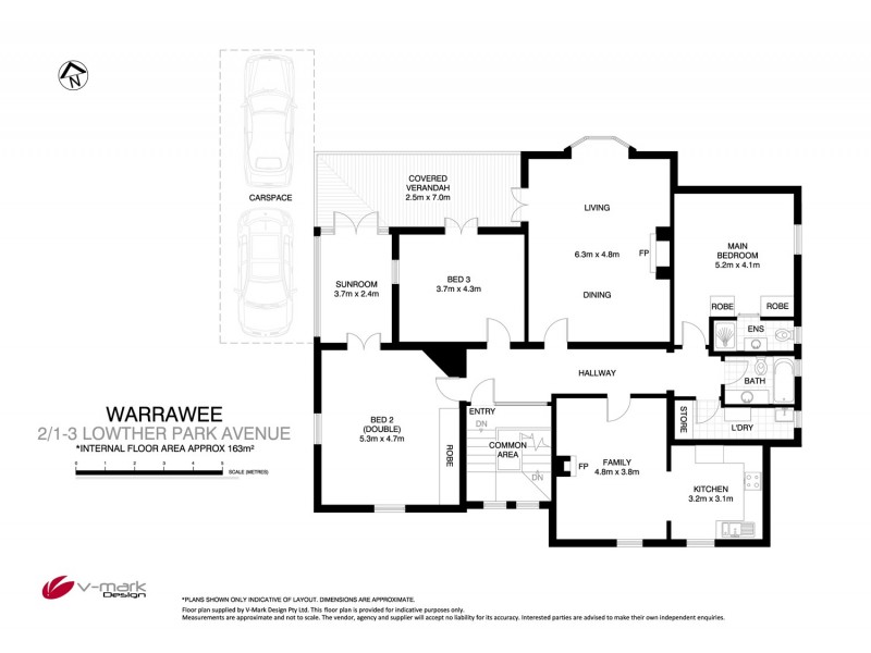 2/1-3 Lowther Park Avenue, Warrawee NSW 2074 Floorplan