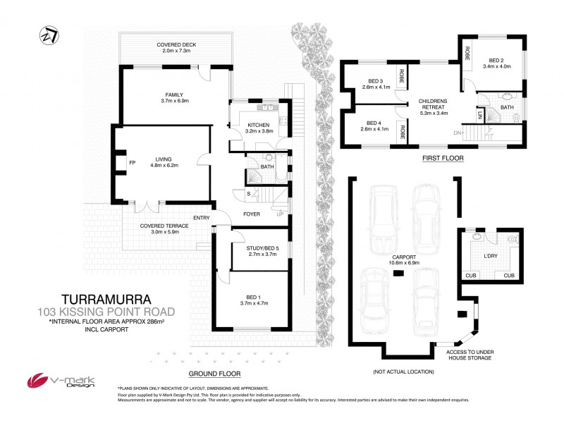 103 Kissing Point Road, Turramurra NSW 2074 Floorplan