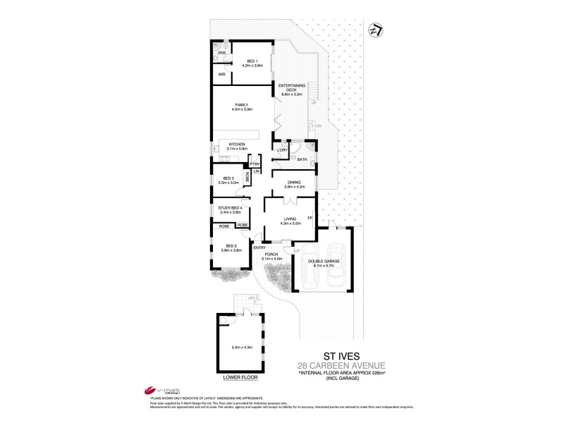 28 Carbeen Avenue, St Ives NSW 2075 Floorplan