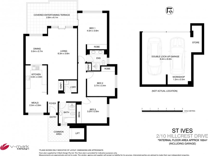 2/10 Hillcrest Drive, St Ives NSW 2075 Floorplan