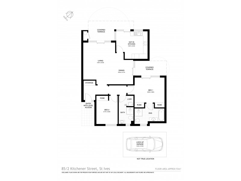 85/2 Kitchener Street, St Ives NSW 2075 Floorplan