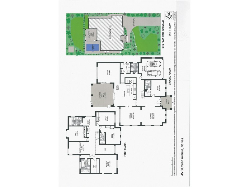 45 Carbeen Avenue, St Ives NSW 2075 Floorplan