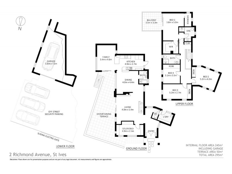 2 Richmond Avenue, St Ives NSW 2075 Floorplan