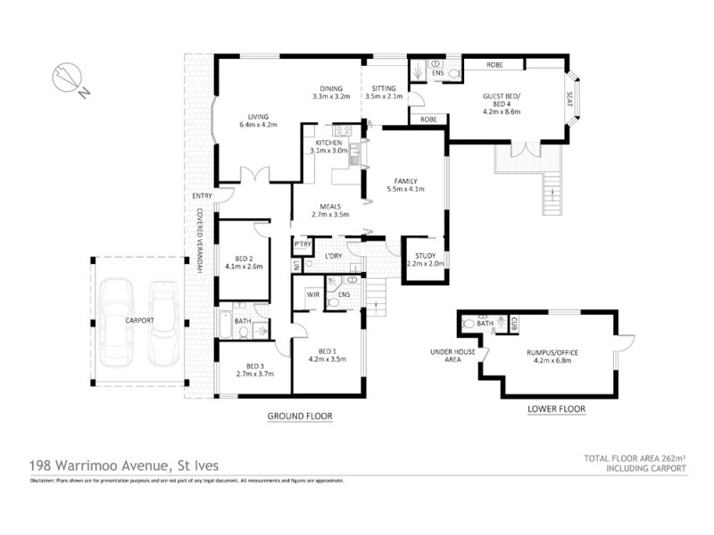 198 Warrimoo Avenue, St Ives NSW 2075 Floorplan
