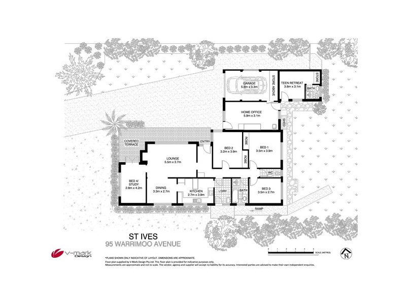 95 Warrimoo Avenue, St Ives NSW 2075 Floorplan