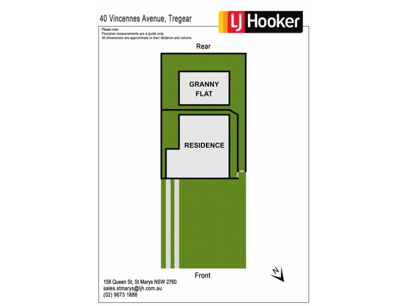 40 & 40A Vincennes Avenue, Tregear NSW 2770 Floorplan