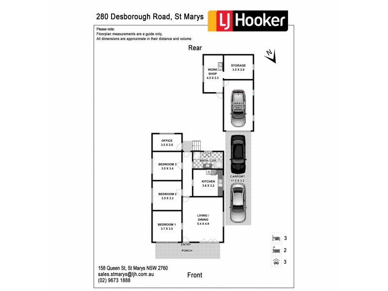 280 Desborough Road, St Marys NSW 2760 Floorplan
