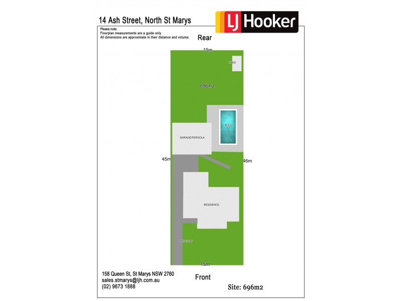 14 Ash Street, St Marys North NSW 2760 Floorplan
