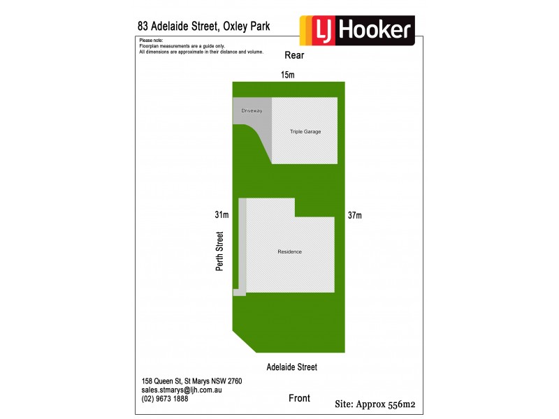 83 Adelaide Street, Oxley Park NSW 2760 Floorplan