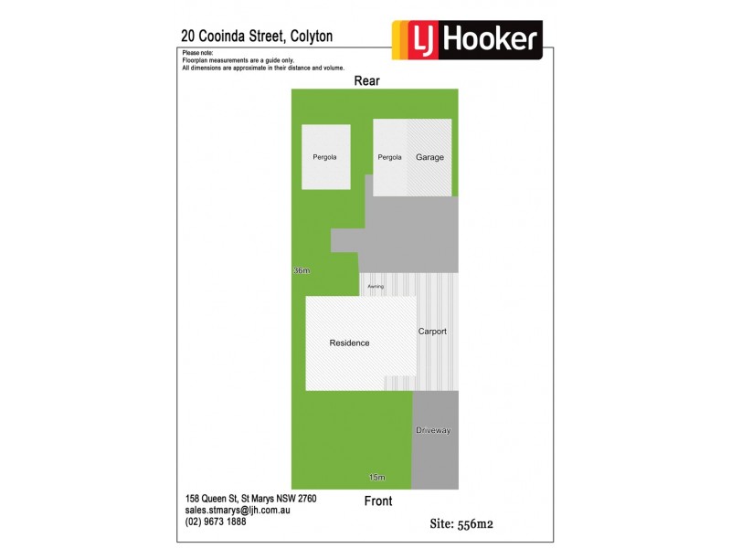 20 Cooinda Street, Colyton NSW 2760 Floorplan
