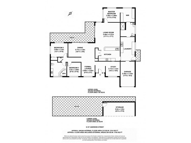 19 St Andrews Drive, Karana Downs QLD 4306 Floorplan