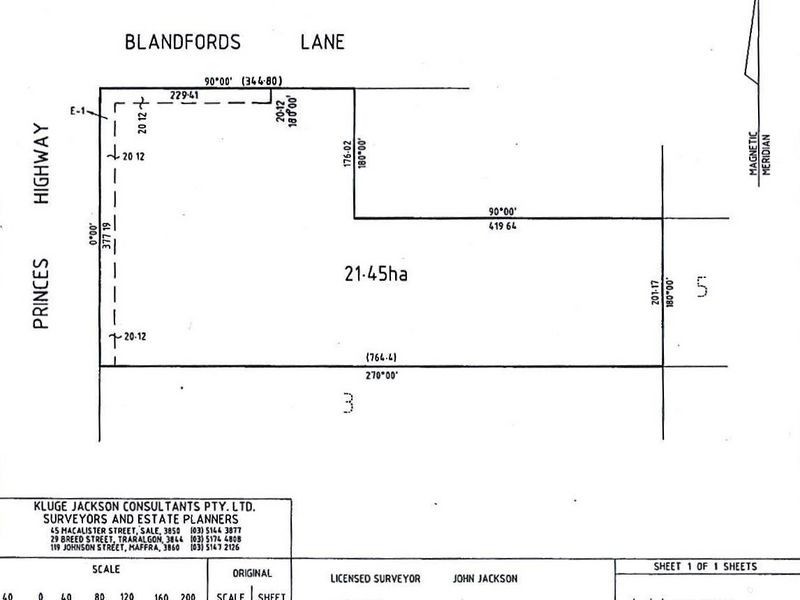 1 Blandfords Lane, Stratford VIC 3862