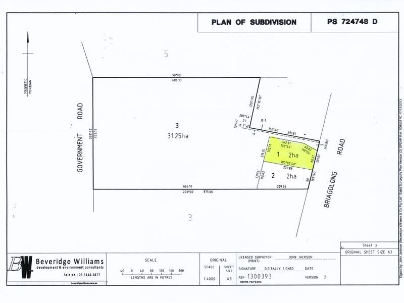 Lot 1 223 Briagolong Road, Stratford VIC 3862