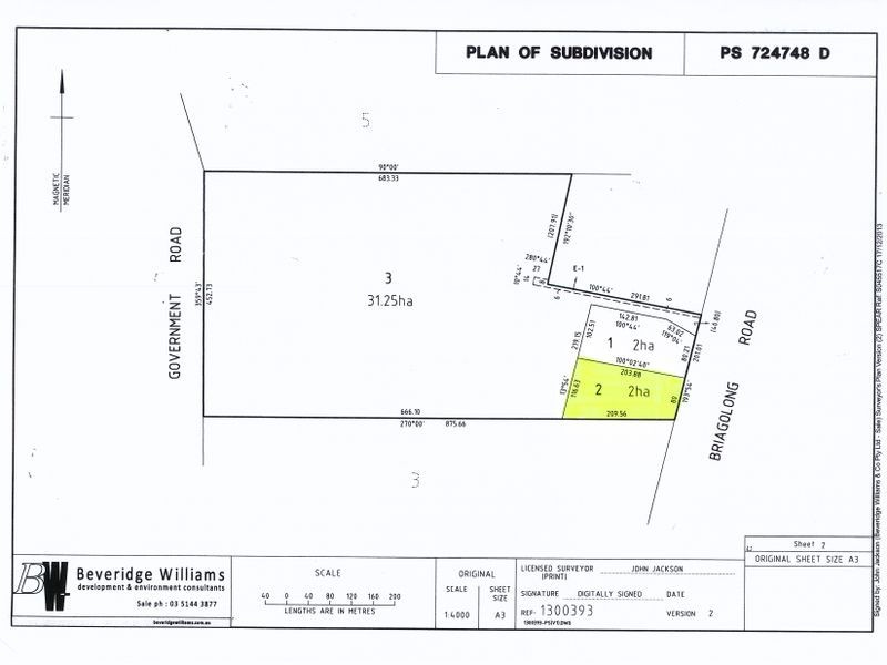 Lot 2 223 Briagolong Road, Stratford VIC 3862