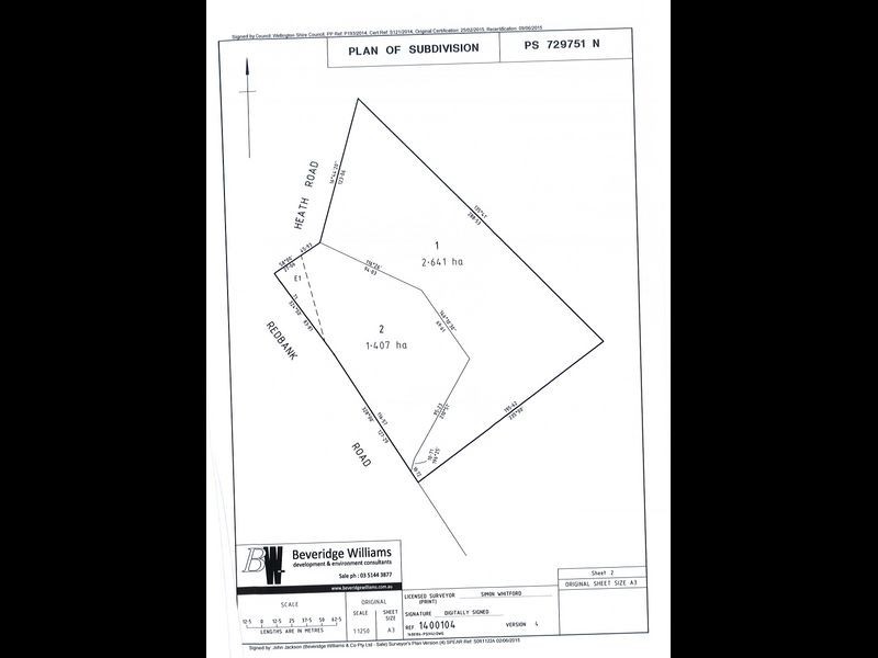 327A (Lot Redbank Road, Stratford VIC 3862