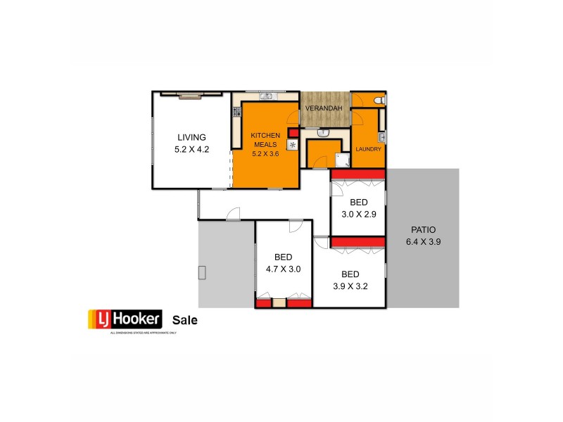 20 McCole Street, Sale VIC 3850 Floorplan