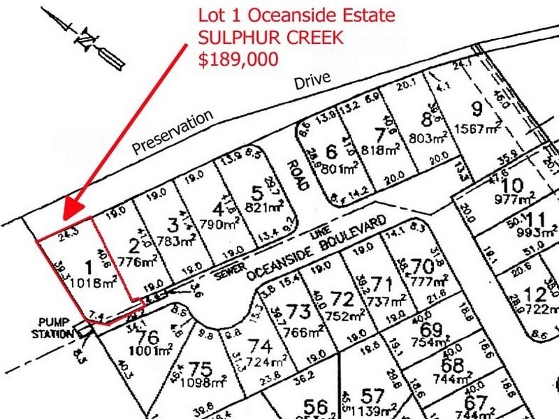 Lot 1 Oceanside Estate, Sulphur Creek TAS 7316
