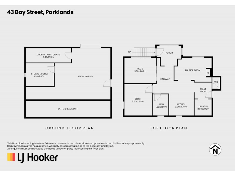 43 Bay Street, Parklands TAS 7320 Floorplan