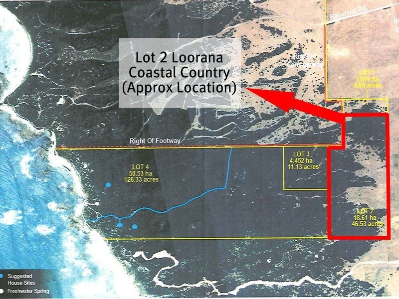 LOT 2 Loorana Coastal Country, King Island TAS 7256
