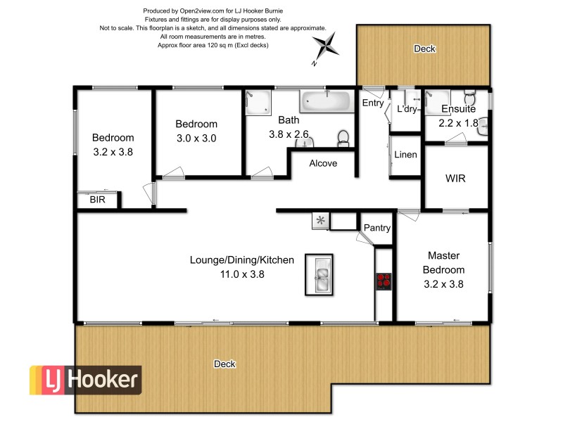 2 Midway Lane, Sulphur Creek TAS 7316 Floorplan