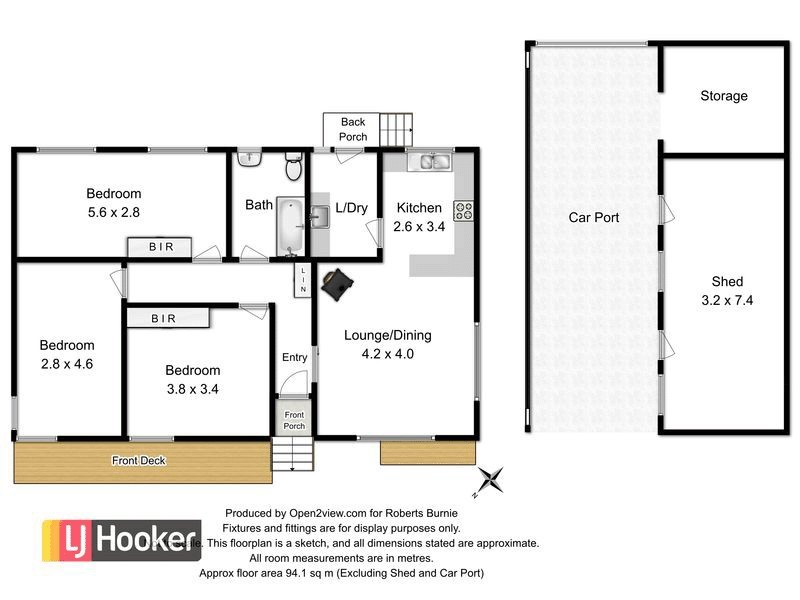 79 Bird Street, Montello TAS 7320 Floorplan