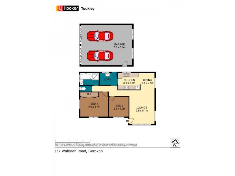 137 Wallarah Road, Gorokan NSW 2263 Floorplan